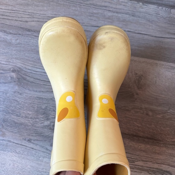 Coco Village Kids Yellow Atari Rain Boots size 1 - Picture 4 of 8